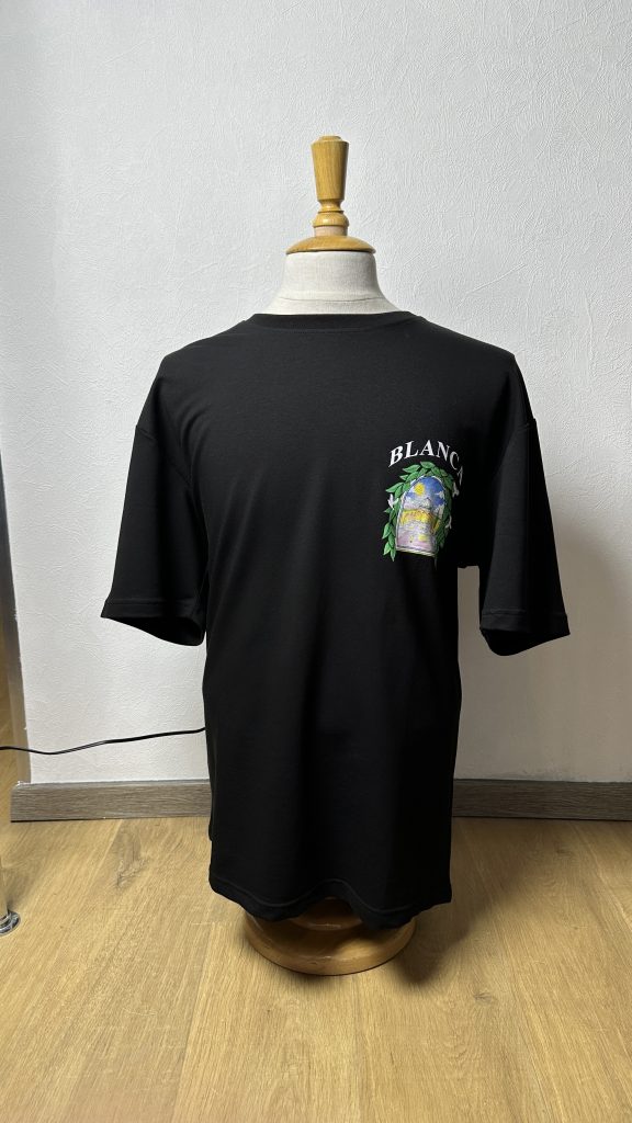T-SHIRT – BLANCA – Noir