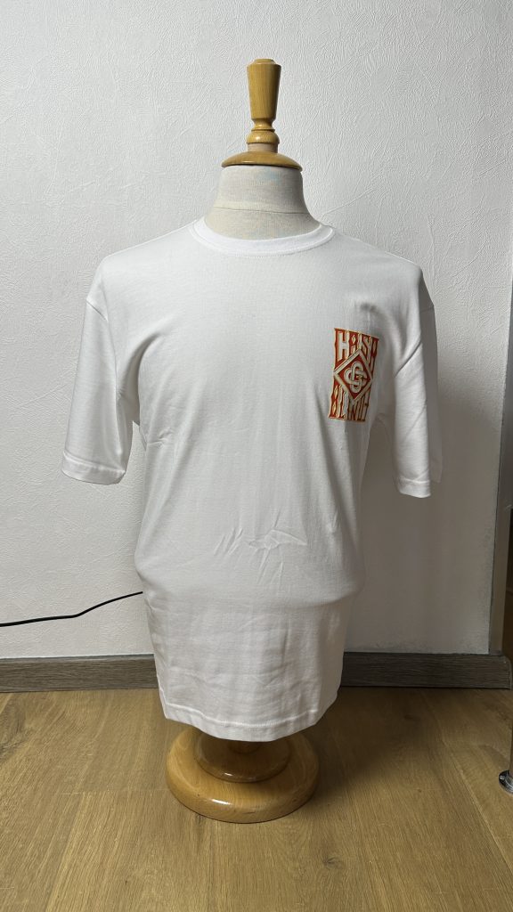 T-SHIRT – CASABLINDÉ – Blanc