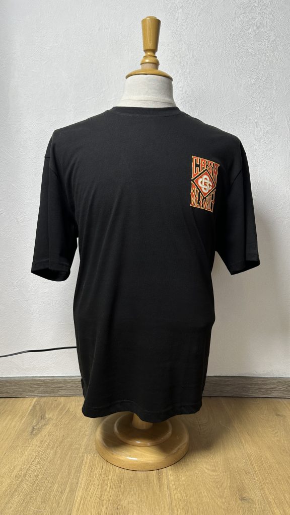 T-SHIRT – CASABLINDÉ – Noir