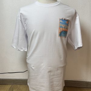 T-SHIRT – CASA surreal pool – Blanc