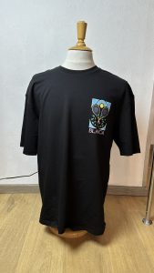 T-SHIRT – BLANCA Raquette – Noir
