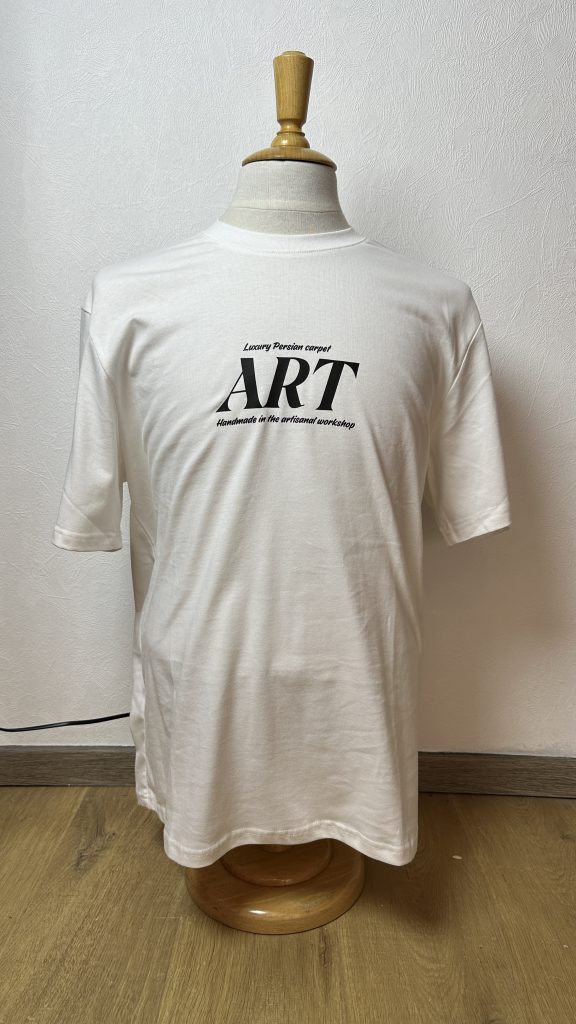 T-SHIRT – ART – Blanc