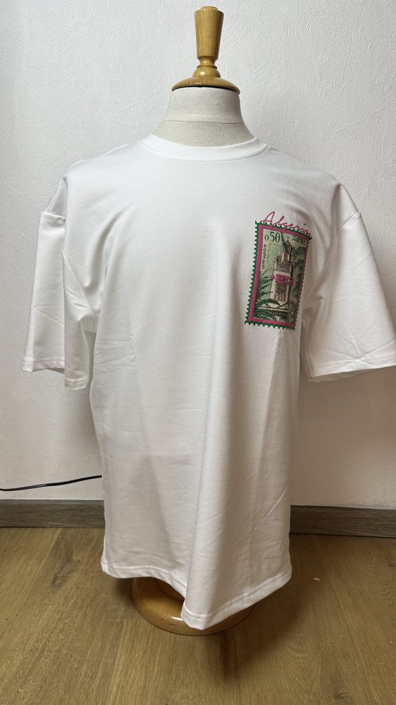 T-SHIRT – ALGERIA 213 – Blanc