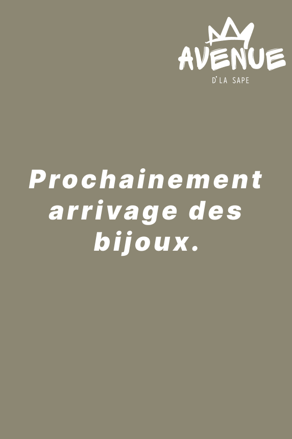Prochainement arrivage bijoux