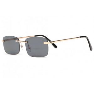Lunettes de Soleil Carrées – Noire Bicolores