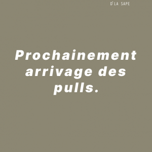 Prochainement arrivage pull