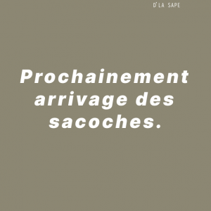 Prochainement arrivage sacoches